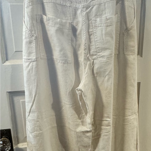 Brand New - Never Worn - Max Studio Wide-Legged Linen Pants - Picture 2 of 8